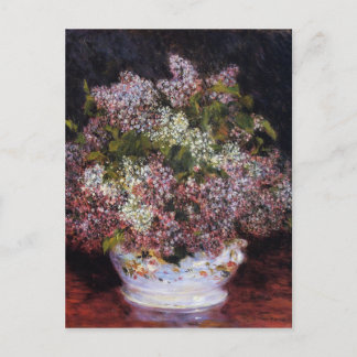 Bouquet of Flowers by Renoir Postcard