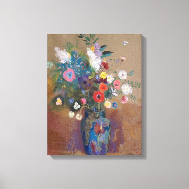 Bouquet of Flowers Canvas Print (Front)
