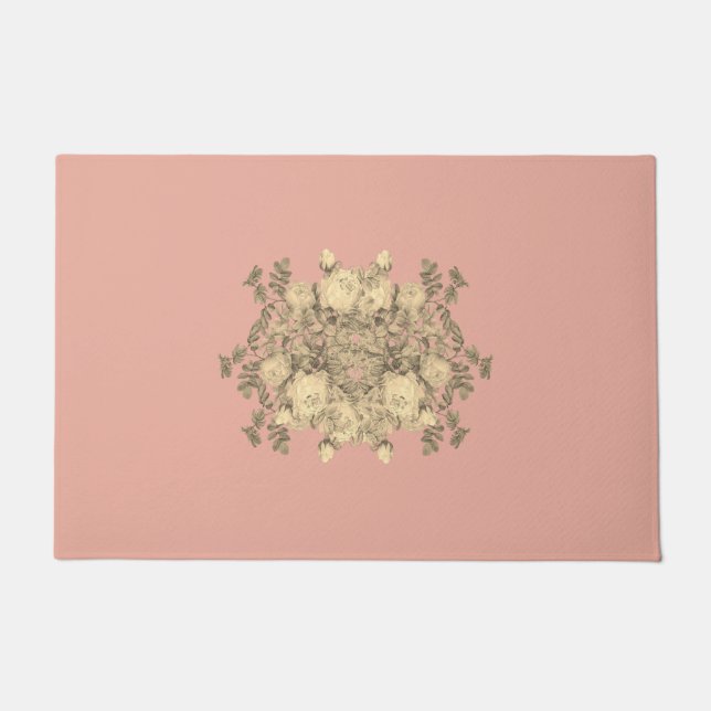 bouquet of flowers doormat (Front)