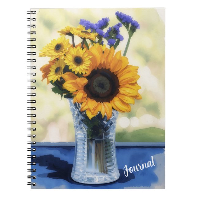 Bouquet of Flowers Flower Lover Journal (Front)