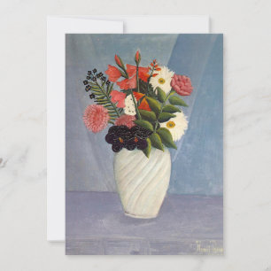 Bouquet of Flowers Henri Rousseau