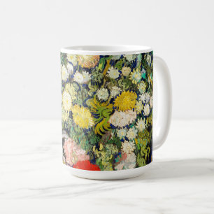 Bouquet of Flowers in a Vase by Vincent Van Gogh Coffee Mug