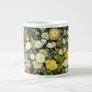 Bouquet of Flowers in a Vase by Vincent Van Gogh Large Coffee Mug