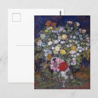 Bouquet of Flowers in a Vase | Van Gogh | Postcard
