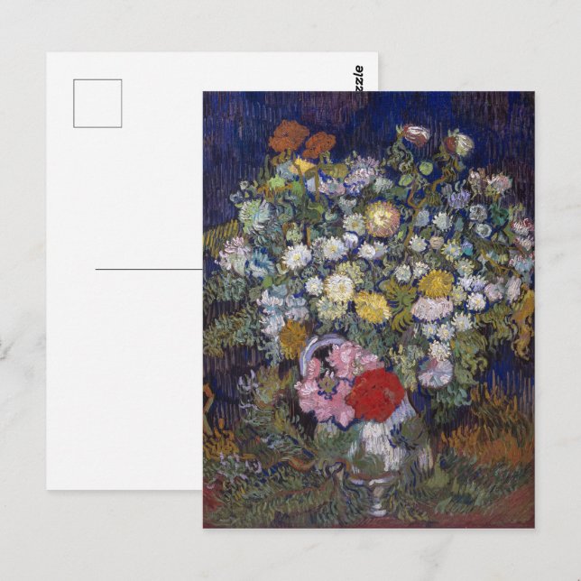 Bouquet of Flowers in a Vase | Van Gogh | Postcard (Front/Back)
