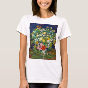 Bouquet of Flowers in a Vase, Van Gogh T-Shirt
