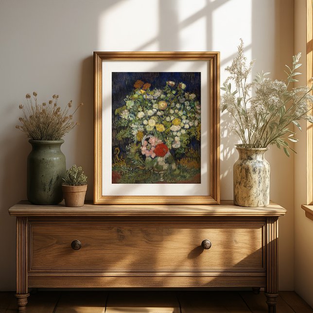 Bouquet of Flowers in a Vase | Vincent van Gogh Poster (Creator Uploaded)