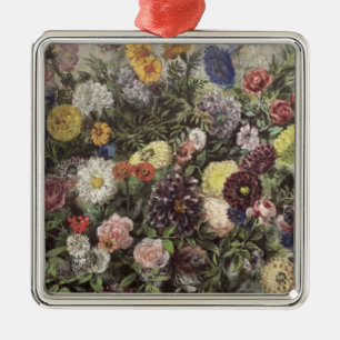 Bouquet of Flowers Metal Tree Decoration