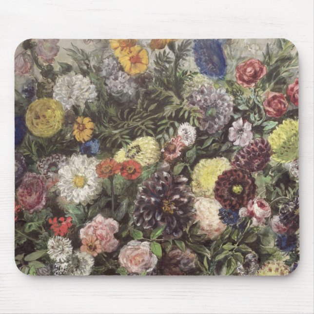Bouquet of Flowers Mouse Mat (Front)