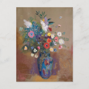 Bouquet of Flowers - Odilon Redon Postcard
