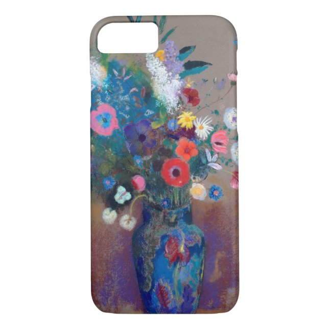 Bouquet of Flowers, Redon Case-Mate iPhone Case (Back)