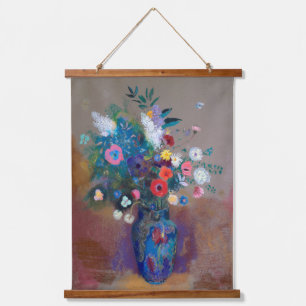 Bouquet of Flowers, Redon Hanging Tapestry