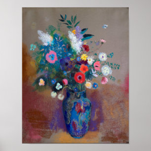 Bouquet of Flowers, Redon Poster