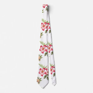 bouquet of flowers tie