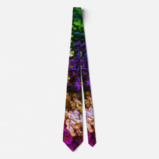 bouquet of flowers tie