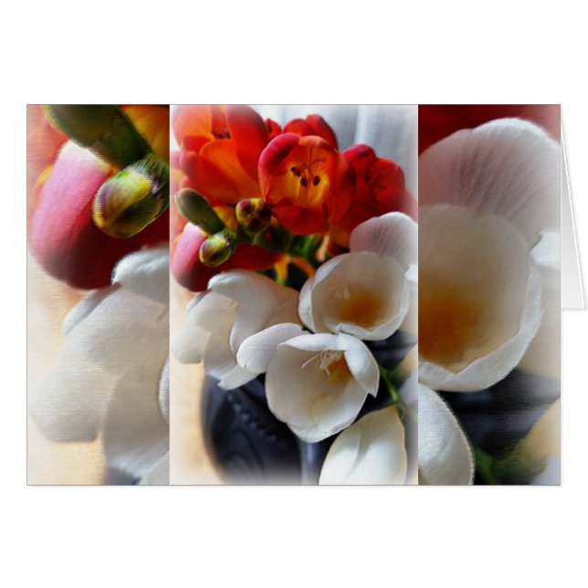 bouquet of freesias (Front Horizontal)