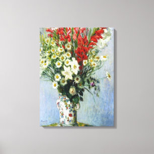 Bouquet of Gadiolas Canvas Print