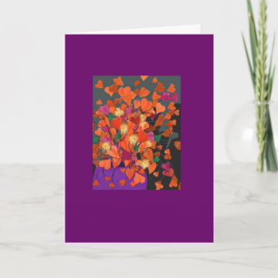 Bouquet of Hearts - Valentine Holiday Card