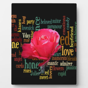 Bouquet of Love: A Heartfelt Expression Plaque