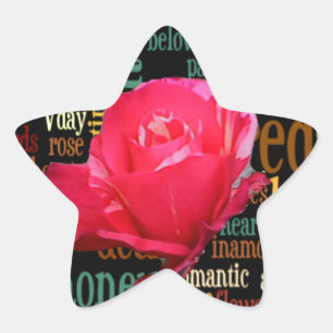 Bouquet of Love: A Heartfelt Expression Star Sticker