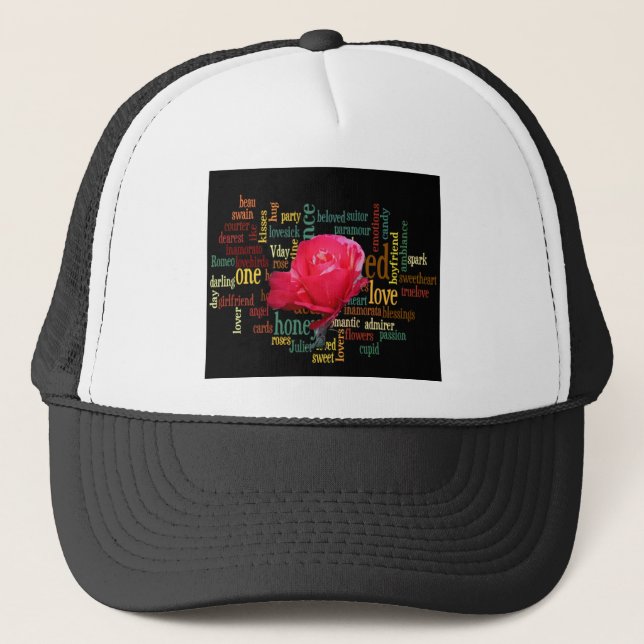Bouquet of Love: A Heartfelt Expression Trucker Hat (Front)