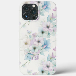 Bouquet of Pastel Flowers Pattern iPhone 13 Pro Max Case