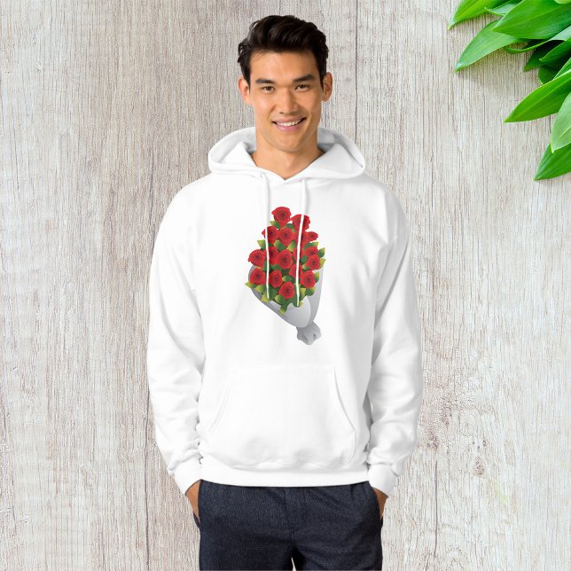 Bouquet Of Red Roses Hoodie (Creator Uploaded)
