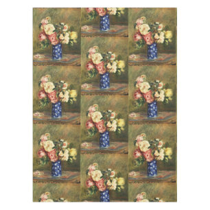 Bouquet of Roses by Pierre-Auguste Renoir Classic Tablecloth