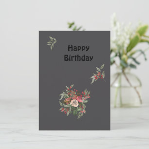 Bouquet of roses Favour Tags Invitation