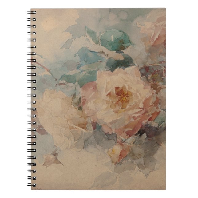 Bouquet of Roses – Franz Bischoff Notebook (Front)