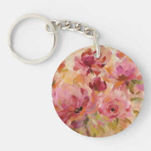 Bouquet of Roses Key Ring