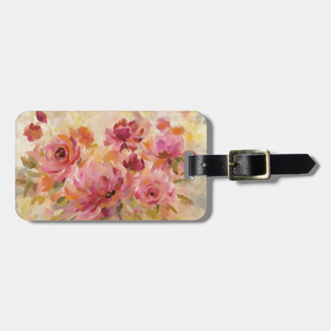 Bouquet of Roses Luggage Tag (Front Horizontal)