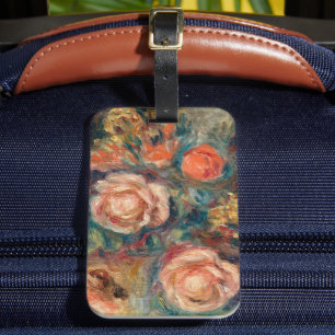 Bouquet of Roses Renoir Luggage Tag