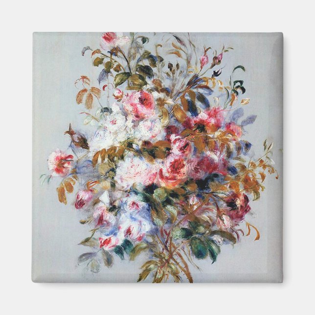 Bouquet of Roses, Renoir Magnet (Front)