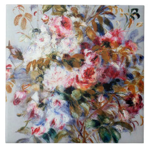 Bouquet of Roses, Renoir Tile