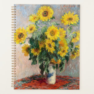 Bouquet of Sunflowers by Claude Monet Classic Planner