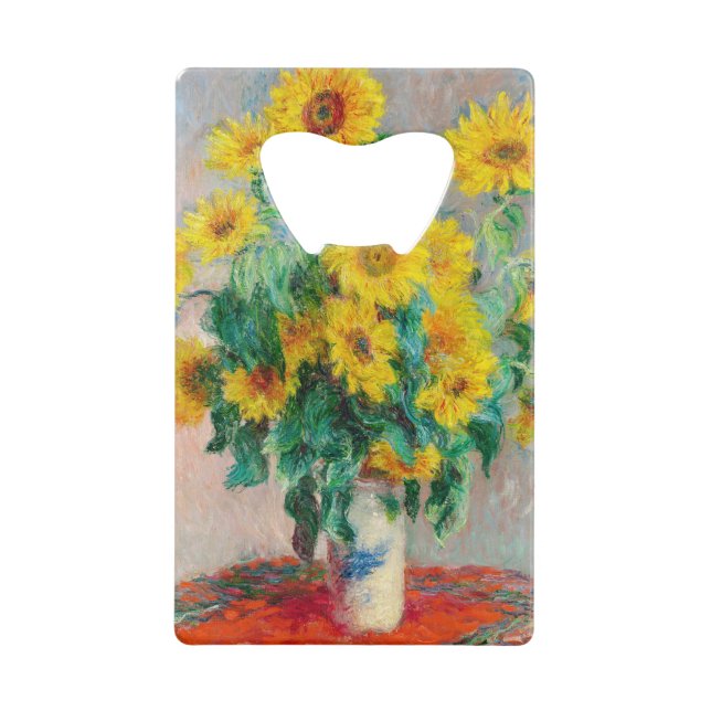 Bouquet of Sunflowers Claude Monet     (Front)