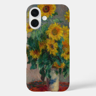 Bouquet of Sunflowers   Claude Monet iPhone 16 Case