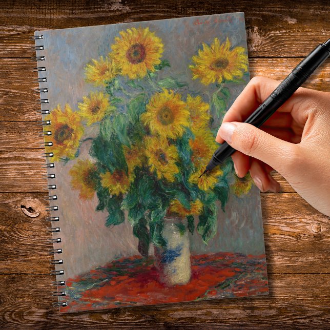 Bouquet of Sunflowers Monet Notebook (Creator Uploaded)