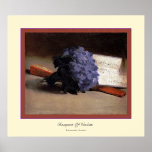 Bouquet Of Violets ~ Edouard Manet Poster