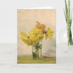 Bouquet of Yellow Flowers Edward Herbert Barnard Card