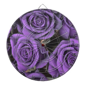 bouquet purple rose roses date rsvp bridal destiny dartboard