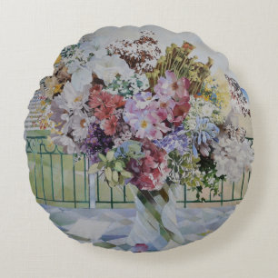 Bouquet Round Cushion