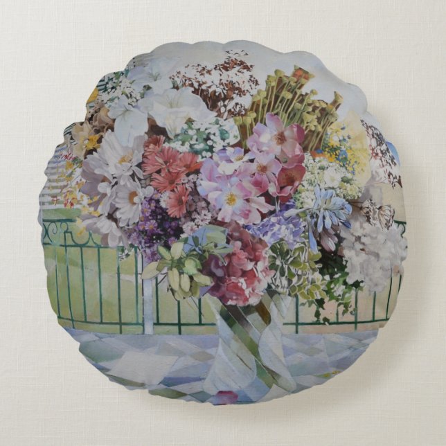 Bouquet Round Cushion (Front)