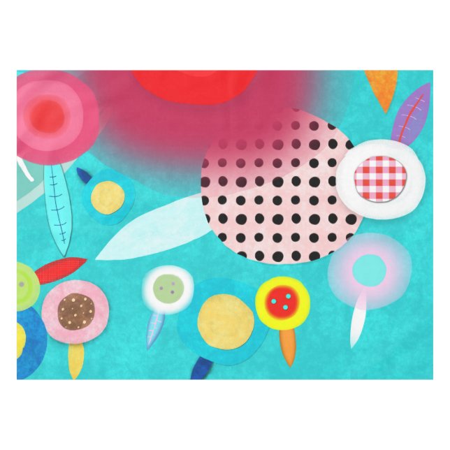 Bouquet Table cloth (Front (Horizontal))