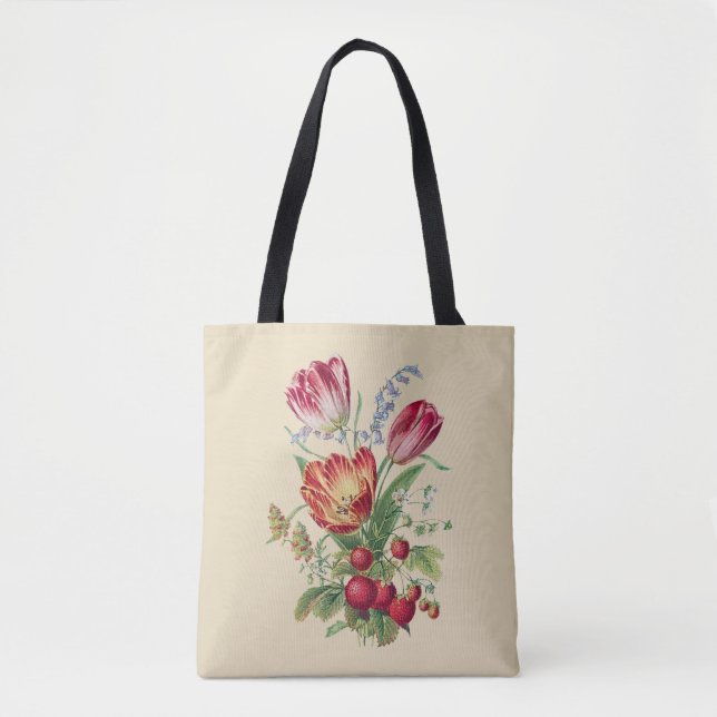 Bouquet - Tulips Tote Bag (Front)