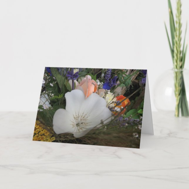 Bouquet, UCSC Organic Garden Card (Front)