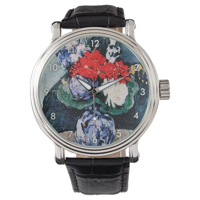 Bouquet with Little Delft, Paul Cezanne Watch (Front)