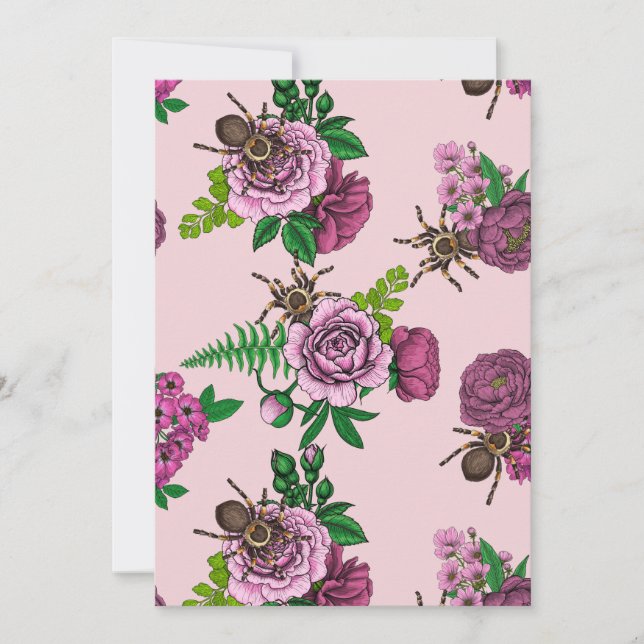 Bouquets and tarantula (Front)