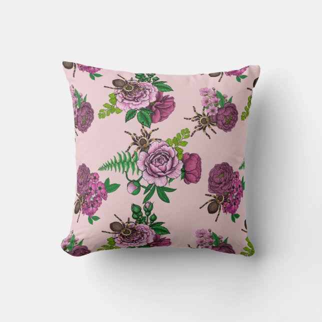 Bouquets and tarantula cushion (Front)
